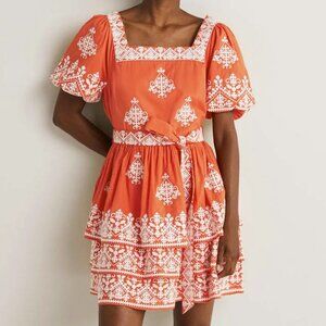 Mexican embroidered dress